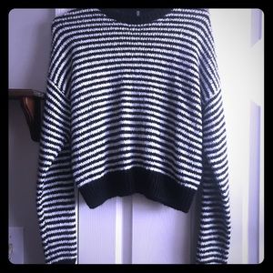 H&M Divided Black and White women’s Sweater